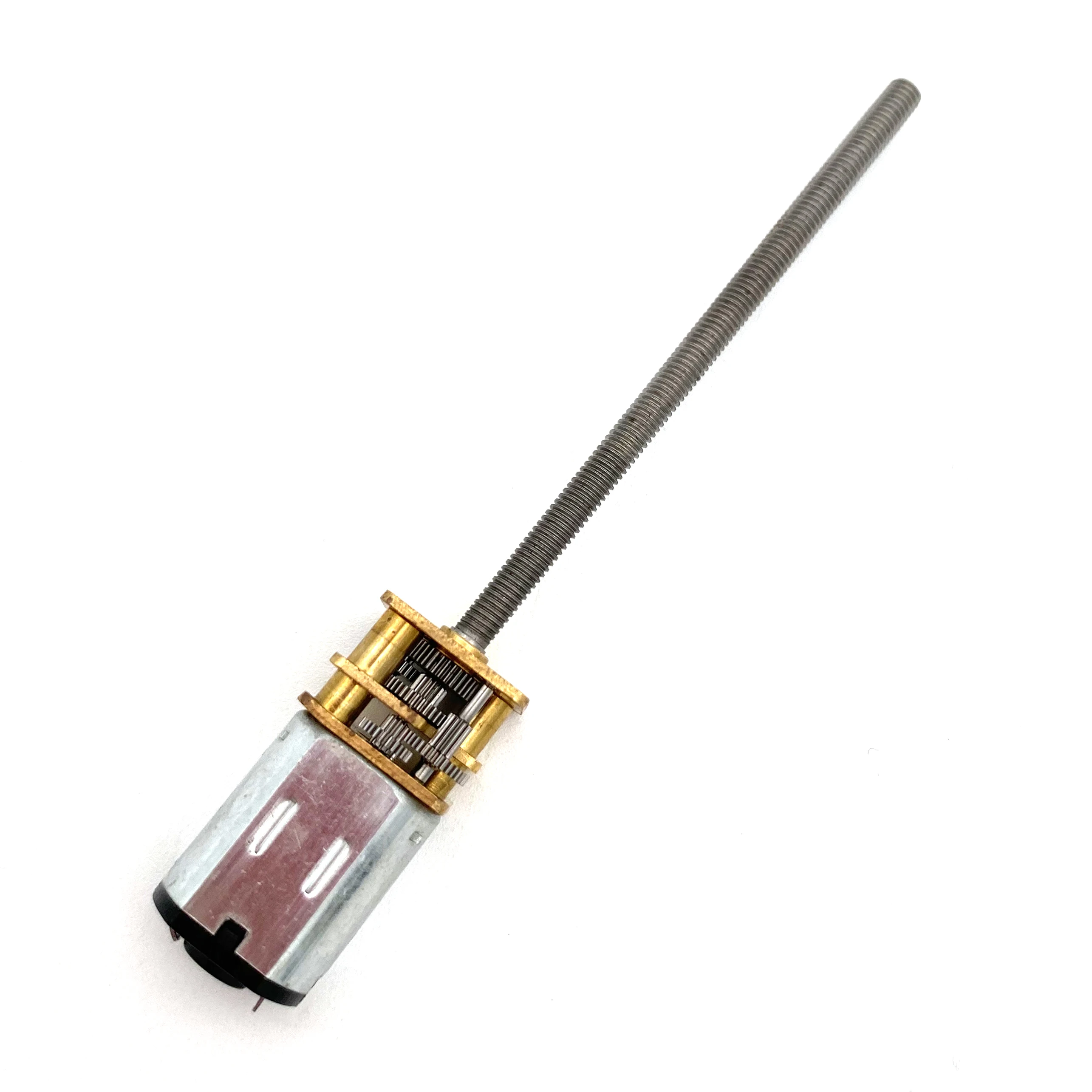 N20 Mini Micro Metal Gear Motor DC 3V 6V 12V M3 Screw Long Shaft Low Speed Reduction Gearbox Gear Motor Reducer Smart Car Motor