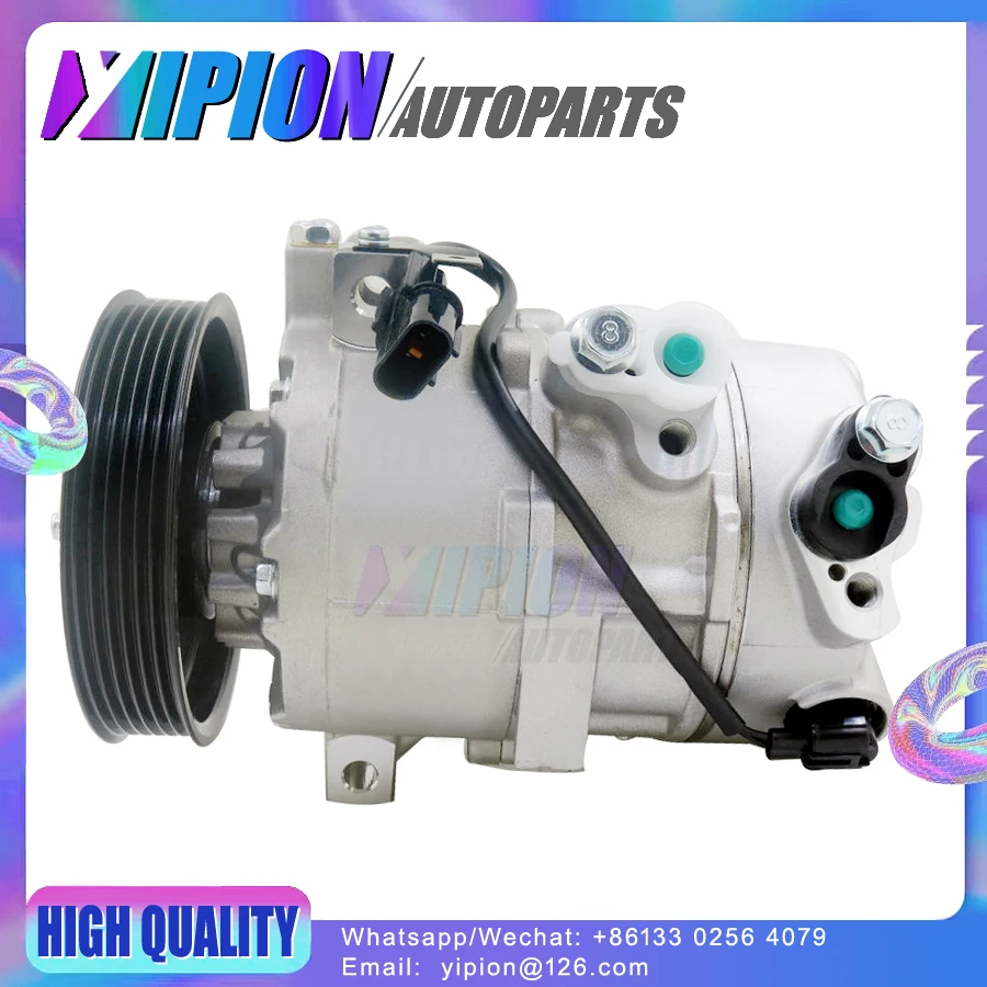 AC Compressor For Hyundai Tucson / Kia Sportag DVE16N Auto Car Air Conditioning 97701-D3000 97701D3000 97701 D3000 97701D3001