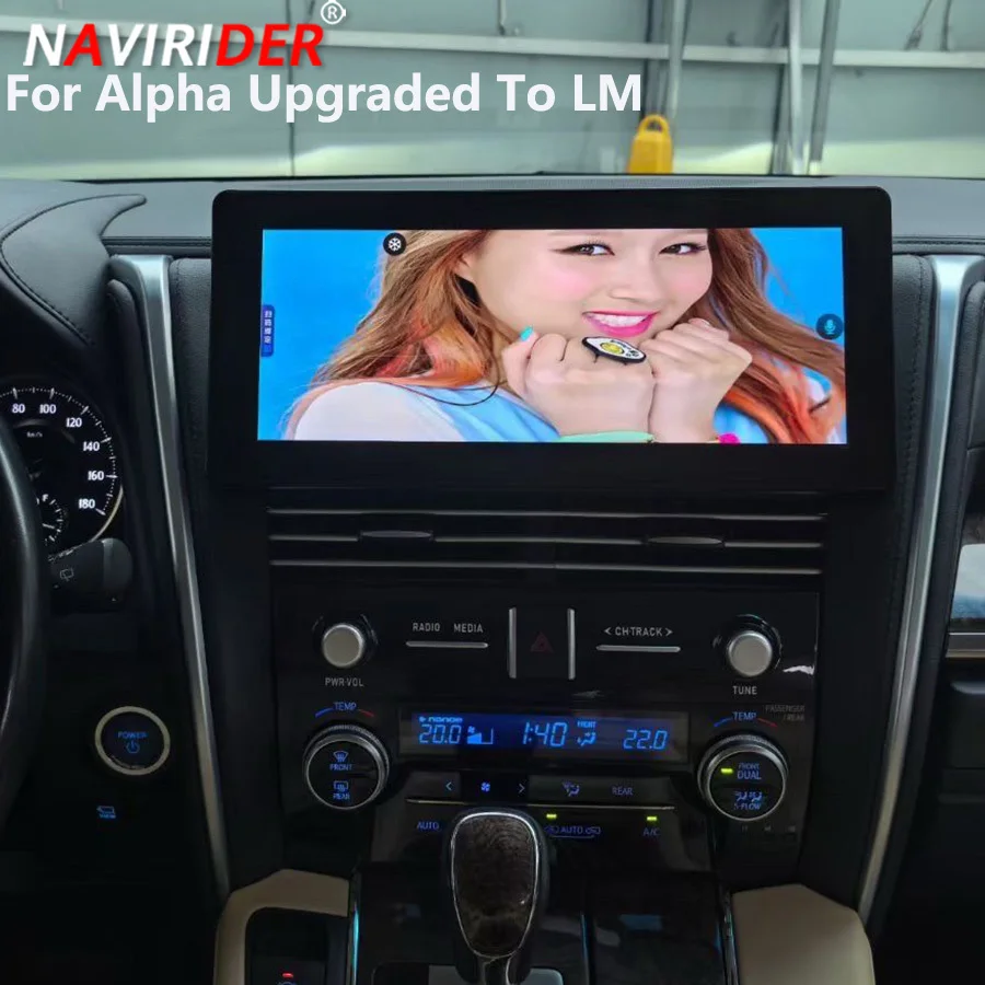 Car Accessories Radio  For Toyota Alphard  Alpha Upgraded To LM 2015-2019 Android GPS Navi Multimedia Stereo Receiver Head