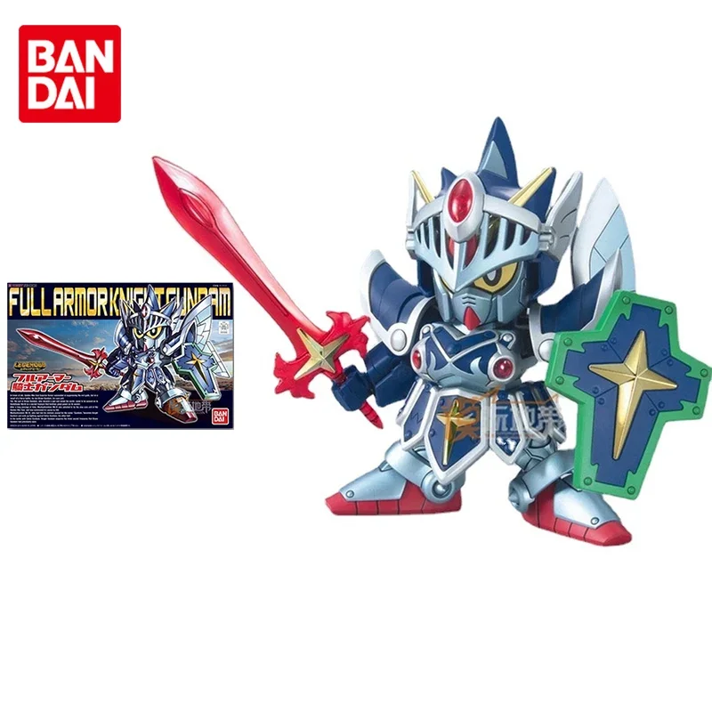 

Bandai Gundam Model Kit Аниме Фигурка SD BB Warrior Full Armor Knight Gundam Оригинальная модель Фигурка игрушки для детей