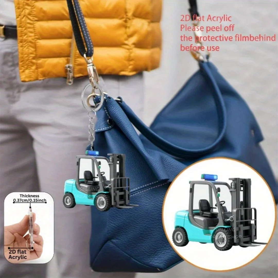 Porte-clés créatif en forme de - Heavy Equipment Keychain avis et prix