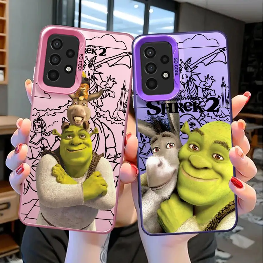 MoviesS S-Shrek-s Phone Case for Samsung Galaxy A55 A12 A13 A22 A23 A24 A11 A14 A32 A33 A34 A54 A53 A35 A52 A15 Soft Cover