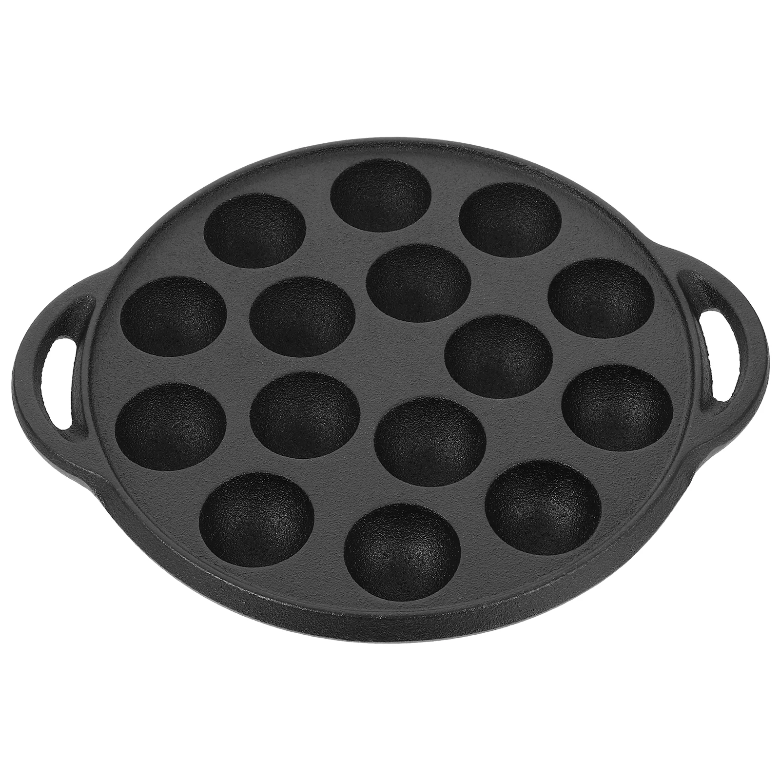 

Snail Wok Fry Frying Pan Round Cake Pans Meatball Pot Cooking Casting Iron Thickened Cookware Pancakes