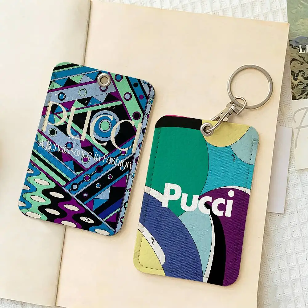 E-Emilios P-PucciS 1pc INS Creative Cartoon Student Campus Card Holder For Meal Card, Bus Card, Work Card, Etc