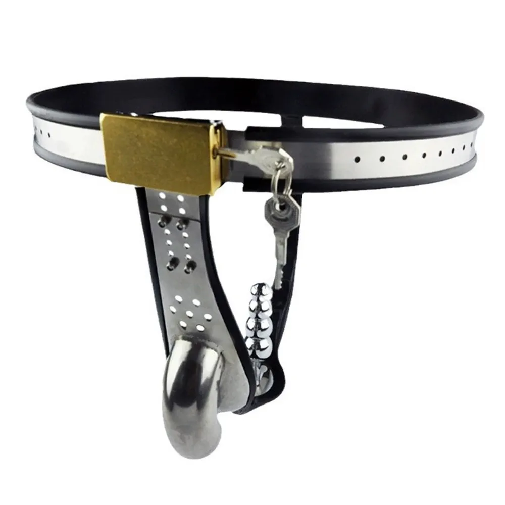 Male Chastity Cock Cage with Anal Butt Plugs Adjustable Strap on Harness Chastity Belts Devices BDSM Bondage Gear Accessories - view 4