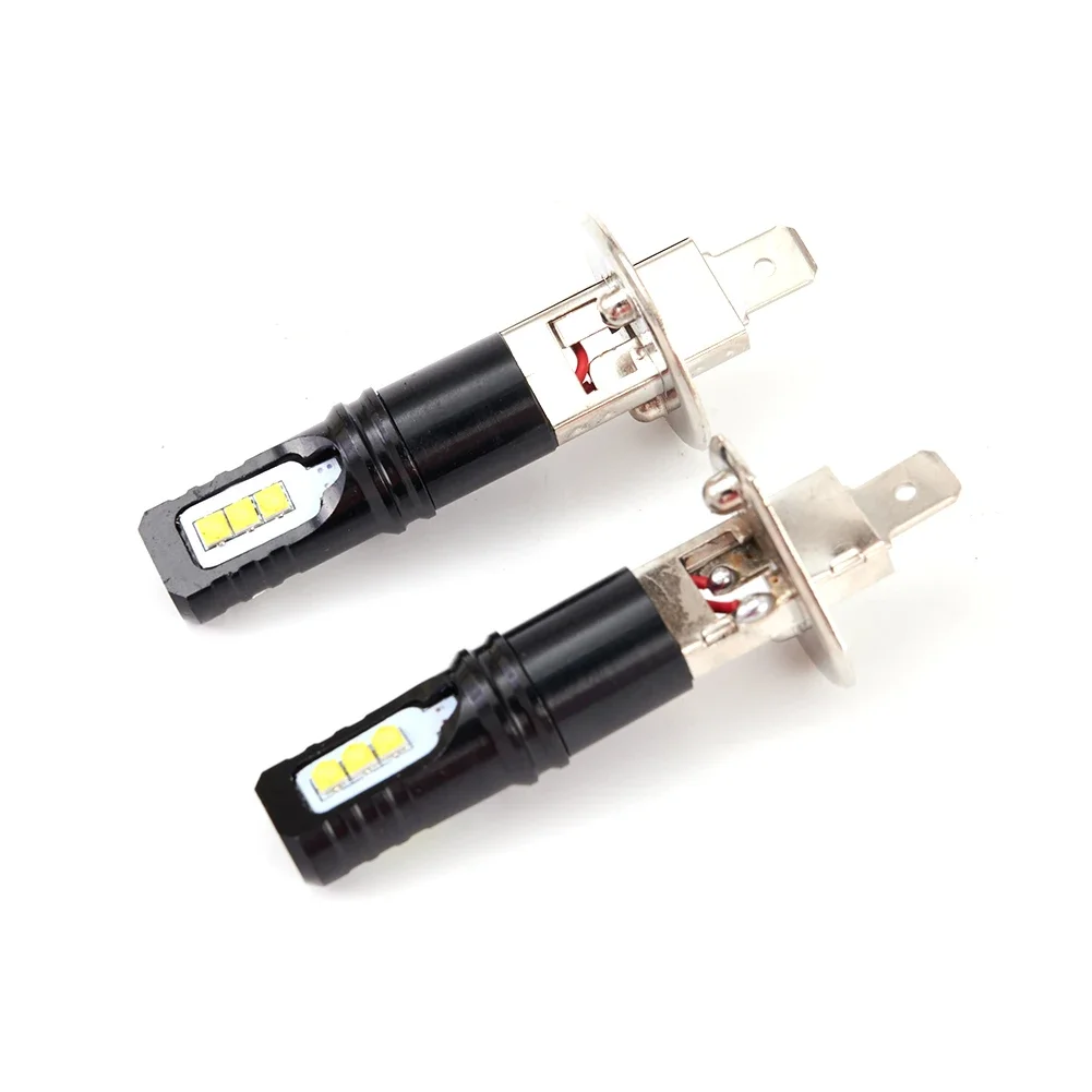 مجموعة مصابيح الضباب الأمامية LED ضوء السوبر مشرق الأبيض 110 واط 2 قطعة 360 درجة لمبات CSP مجموعة العلامة التجارية الجديدة عالية الجودة