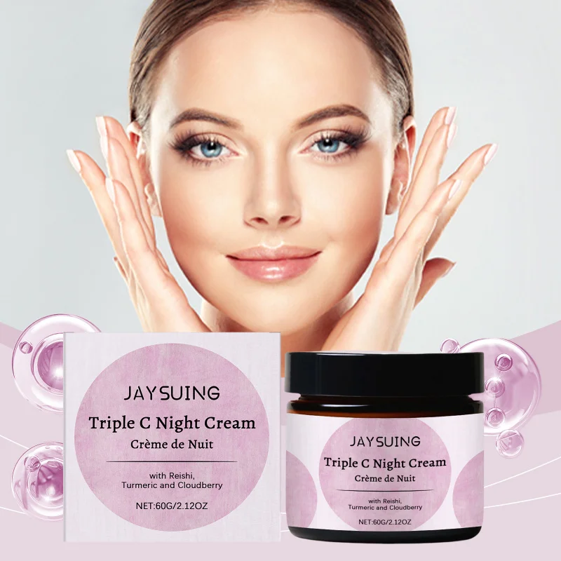 

Triple C Moisturizing Brightening Night Cream, Improves Dullness, Gentle Hydration & Hydrating, Radiant Skin Nourishing