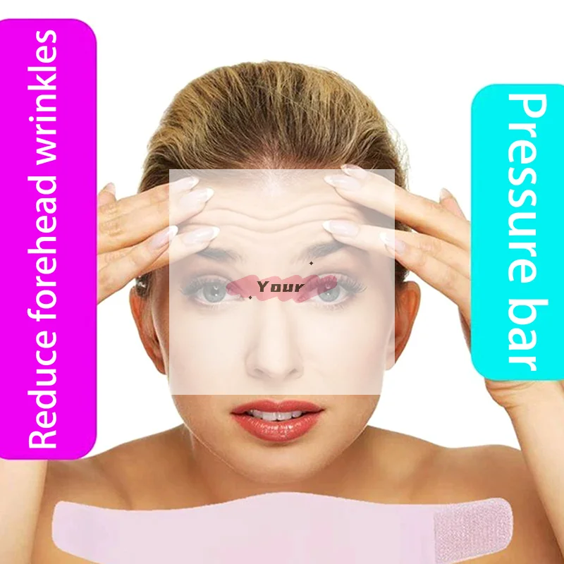 1pc Forehead Lifting Strap, Facial Lift Strap, Forehead Pressure Strap, Facial Compression Strip, Washable And Reusable Day