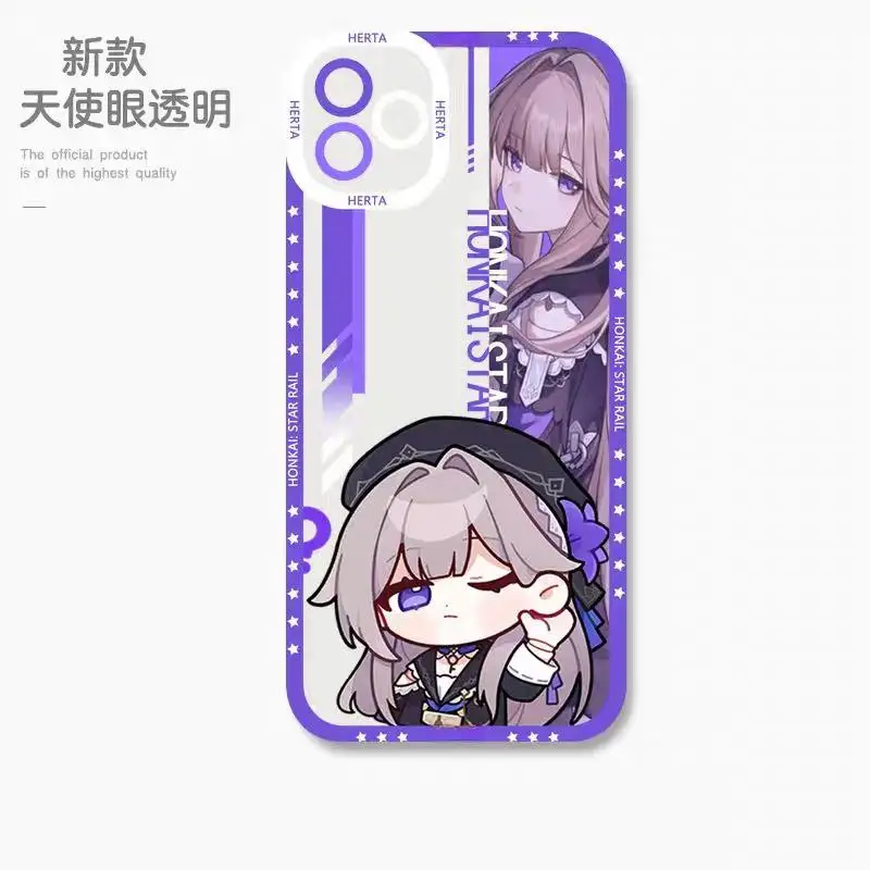 Honkai Star Rail Kafka Firefly Case for Samusng Galaxy A55 A54 A35 A23 A24 A34 S24 Ultra S22 S23 Plus S20 S21 FE A52 A53 Cover