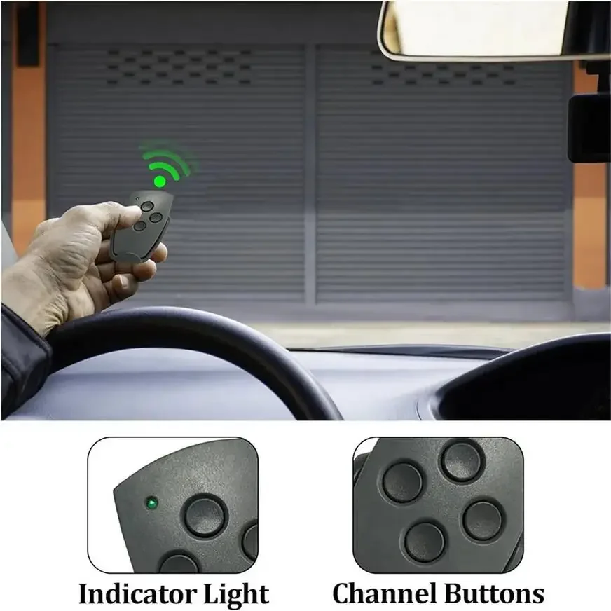 รีโมทประตูโรงรถ Marantec 868 MHz / 433MHz สำหรับ Digital D302 D304 D313 433 D323 D382 D384 131 868 Command 211 212 214 221