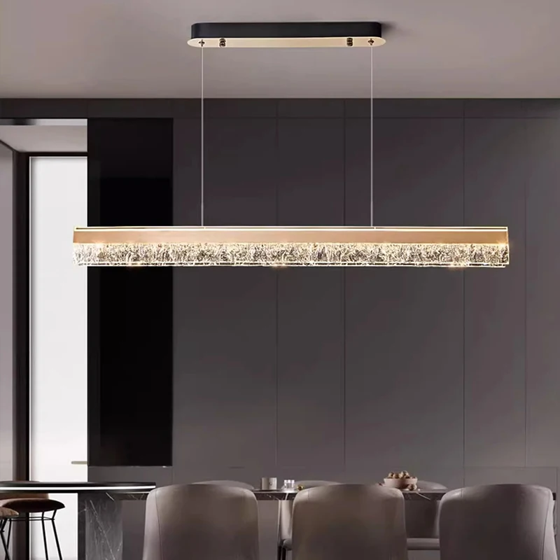 Modern LED Chandeliers for Home Decor, Luzes penduradas, Sala de estar, Sala de jantar, Iluminação interior