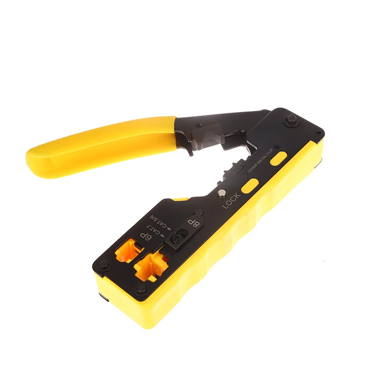 All In One Rj45 Pliers Networking Crimper Cat5 Cat6 Cat7 Cat8 Crimping Network Tools Multi-function Network Cable Pliers