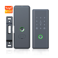 Tuya Smart WiFi Electronic Double-Sided Fingerprint Digital Smart Lock for Silding Gate Door