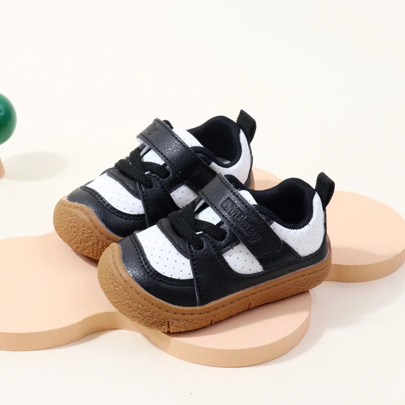 Babyschuhe, hochwertiges Kleinkind, 1–5 Jahre, Gummisohle, rutschfest, weiches PU, für Jungen und Mädchen, Frühlings- und Herbststil, Ooydoor BM06 – Detail 8