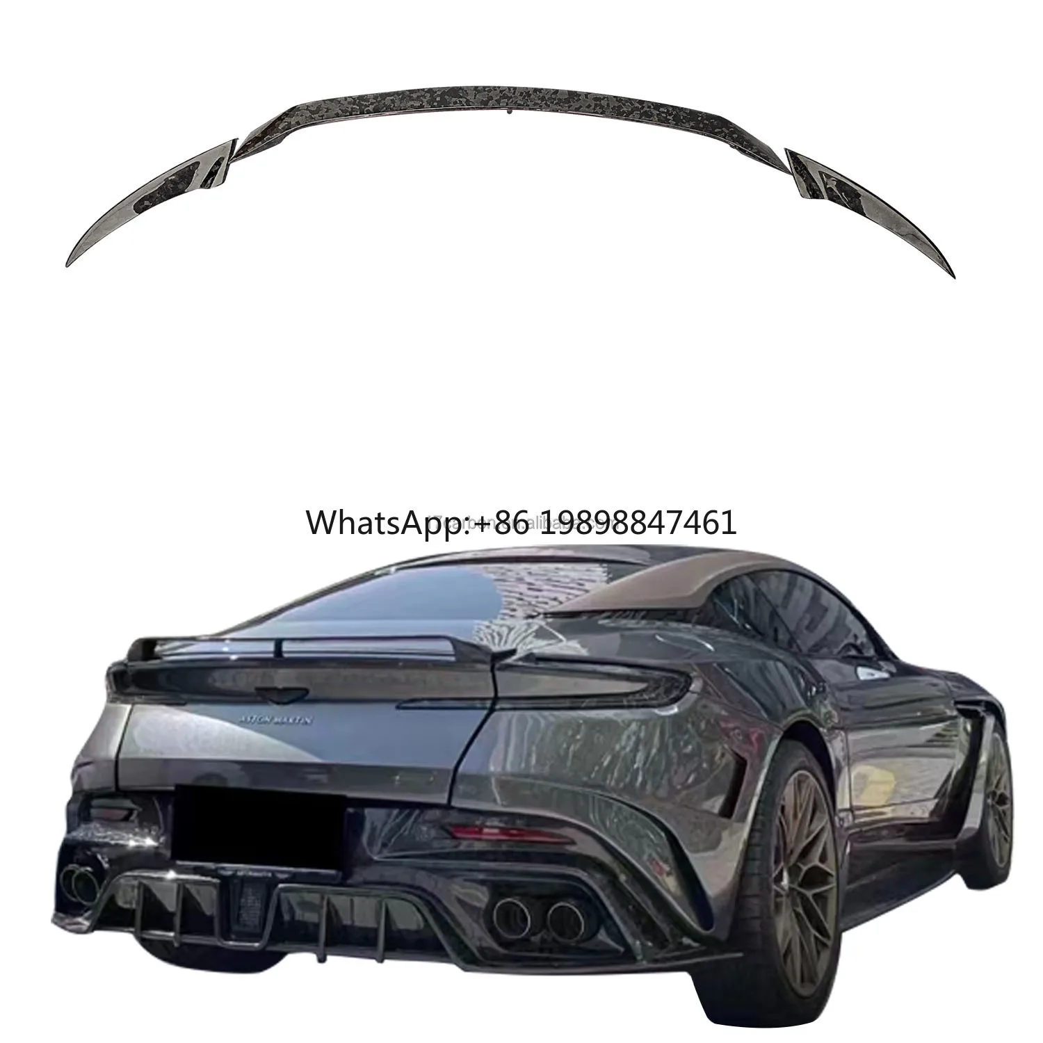 

Комплект кузова из углеродного волокна, легкий задний спойлер, крыло для Aston Martin DB11 Msy Style