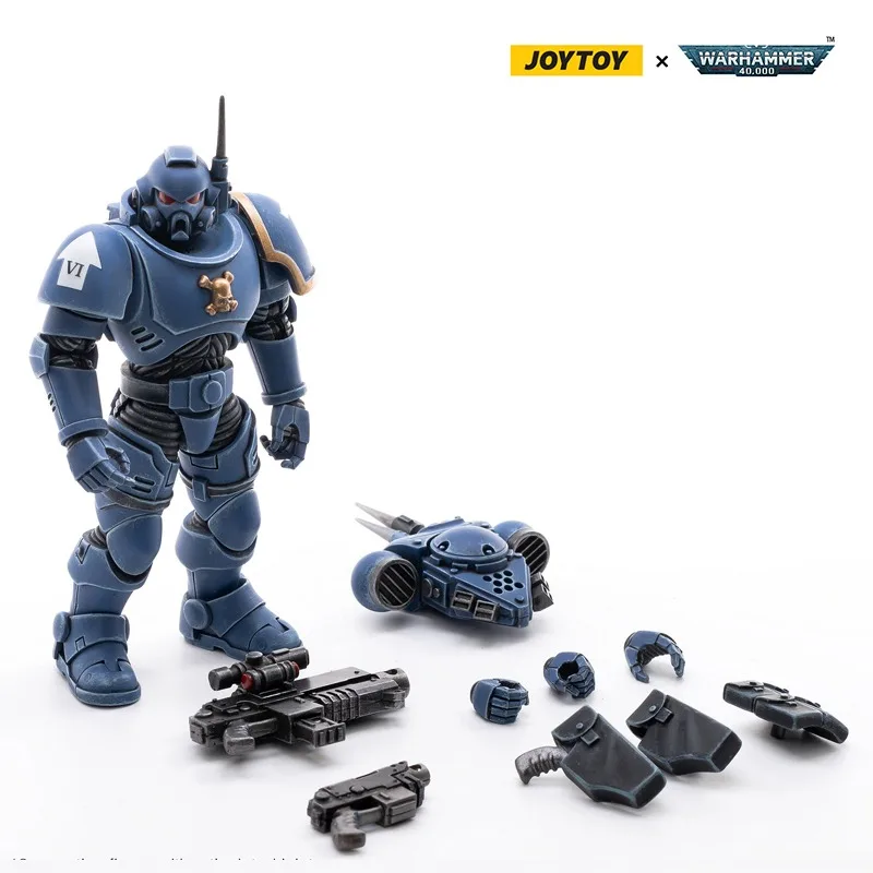 

Joytoy Warhammer 40K 1/18 Action Figures Ultramarines Infiltrators Brother Pullo Military Model Toys