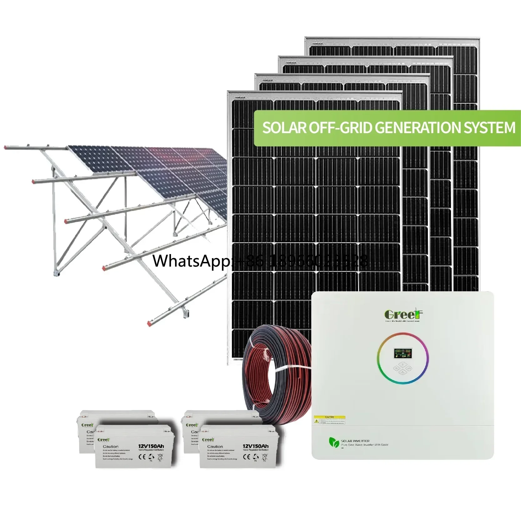 5kva 10kva solar system off grid PV System Solar Energy Storage Battery System