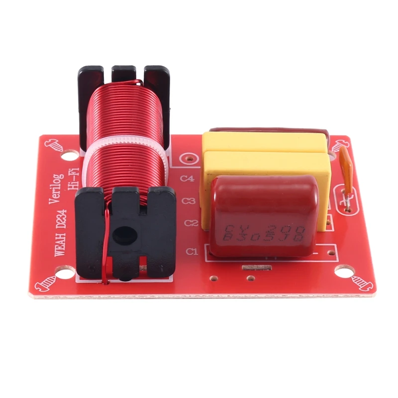 2PCS Hifi Grade High And Bass Twoway Crossover Spare Parts Hifi Speaker 2 Way Crossover Board