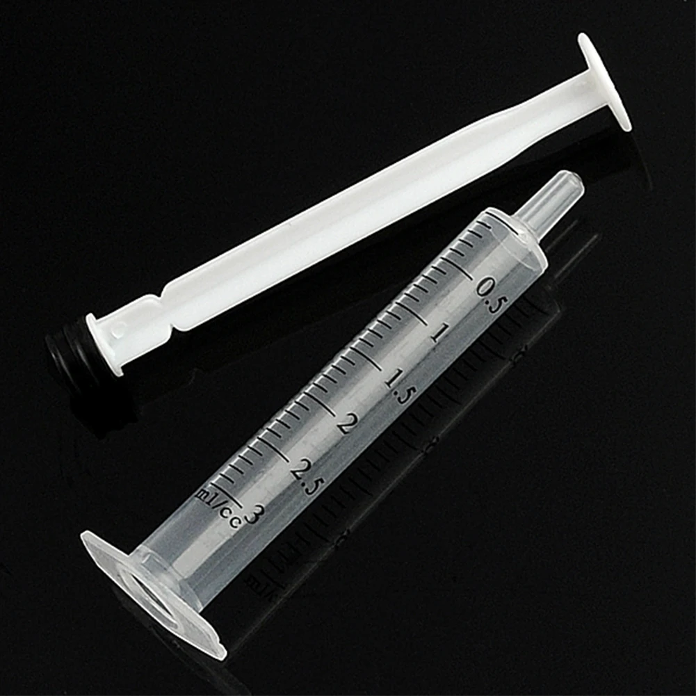 50pcs 3ml Plastic Nutrient Syringe Hydroponic Measure Disposable Sampler Injector  For Measuring Nutrient Hydroponics ZSQ