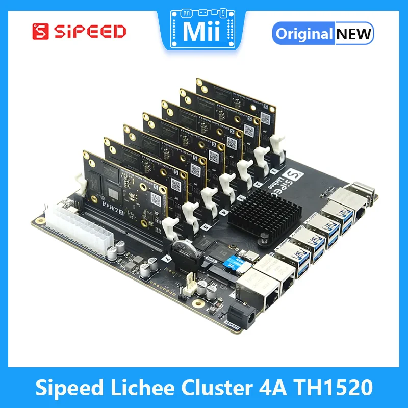 

Sipeed Lichee Cluster 4A RISC-V TH1520 Linux высокопроизводительный кластерный компьютер