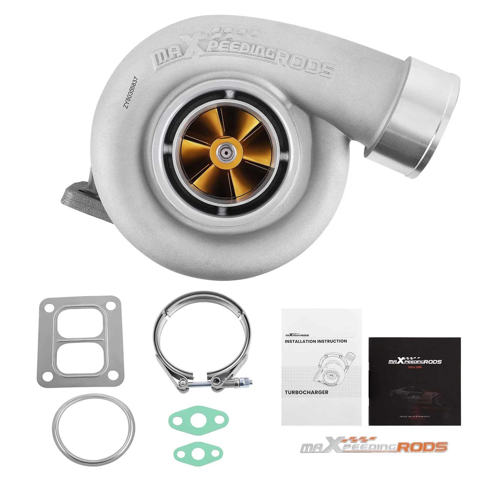 

Upgrade Street Wheel T4 Twin Scroll Turbocharger For 4.0l-6.0l Engines 600+hp