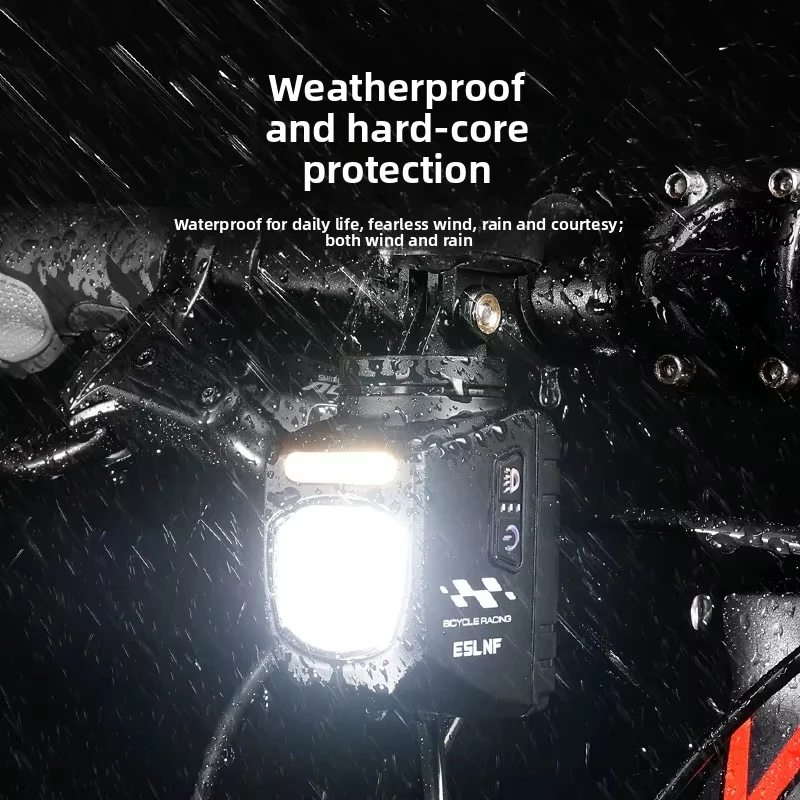 

Bicycle Headlight For Night Riding Ceiling Lamp Mountain Bike Night Lighting Equipment For Riding Adjustable Near And Far Lights