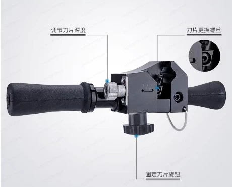 Heavy-Duty Cable Stripper for 12-40mm Wires - Adjustable Stripping Depth Up to 4.5mm for Electrical Cables