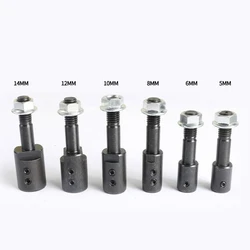 Motor Adapter Grinders Extension Shafts Threaded 5mm/6mm/8mm/10mm/12mm/14mm/16mm F1CD
