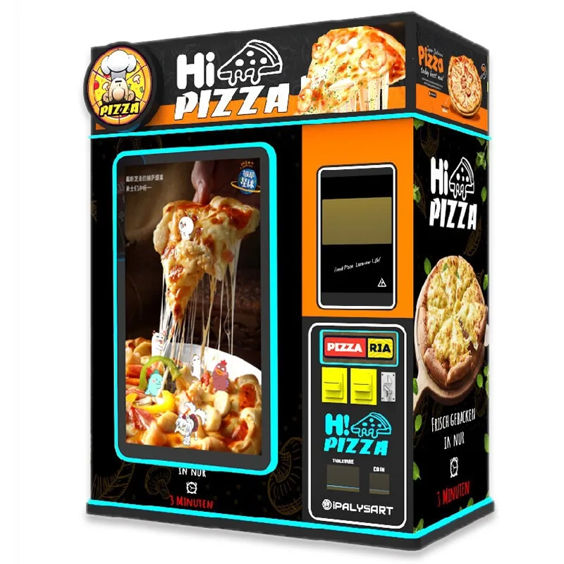 Distributore automatico intelligente per pizza con touch screen Commerciale completamente automatico per esterni