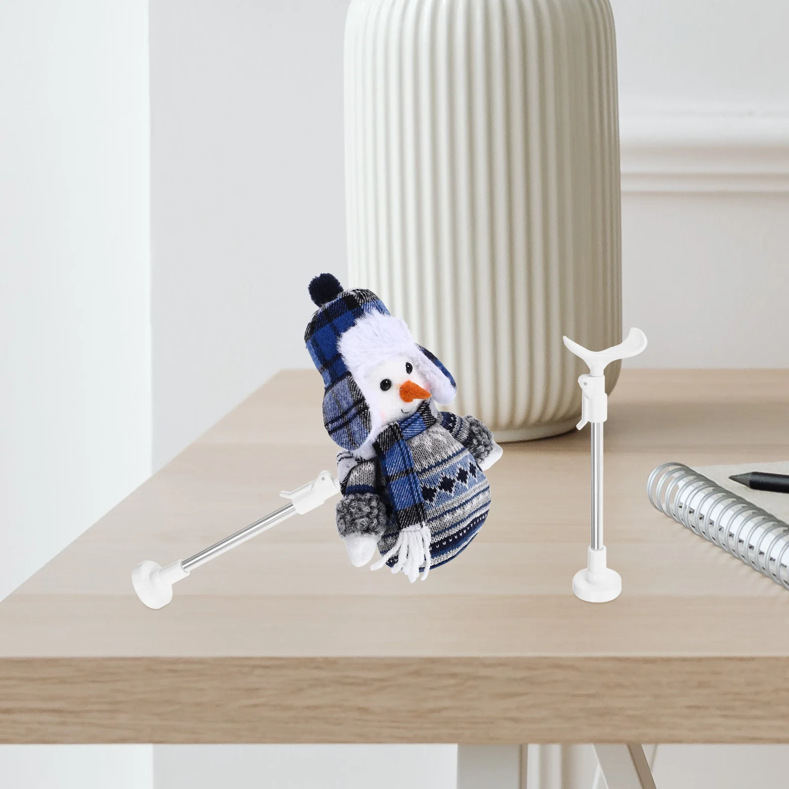 

MOLUCKFU Stand Display Holder for Action Figures Shelf Small Metal Support Stick