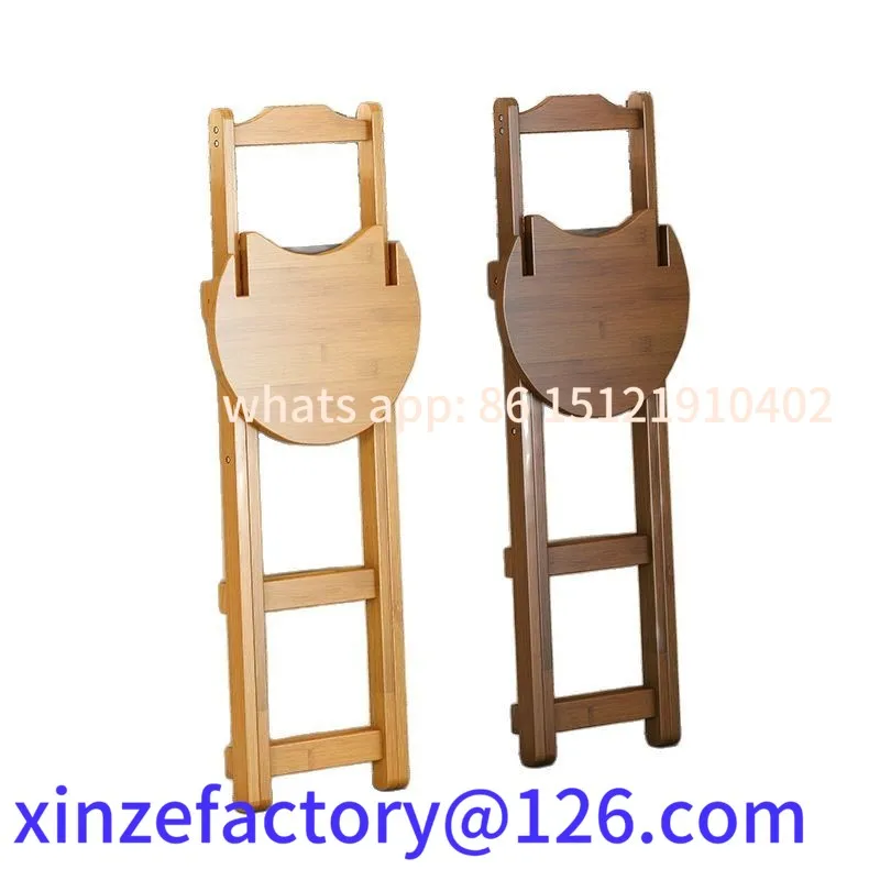

Customizable Foldable bar chair High stool Home checkout Bar Restaurant chair Living room backrest Solid wood modern simpli
