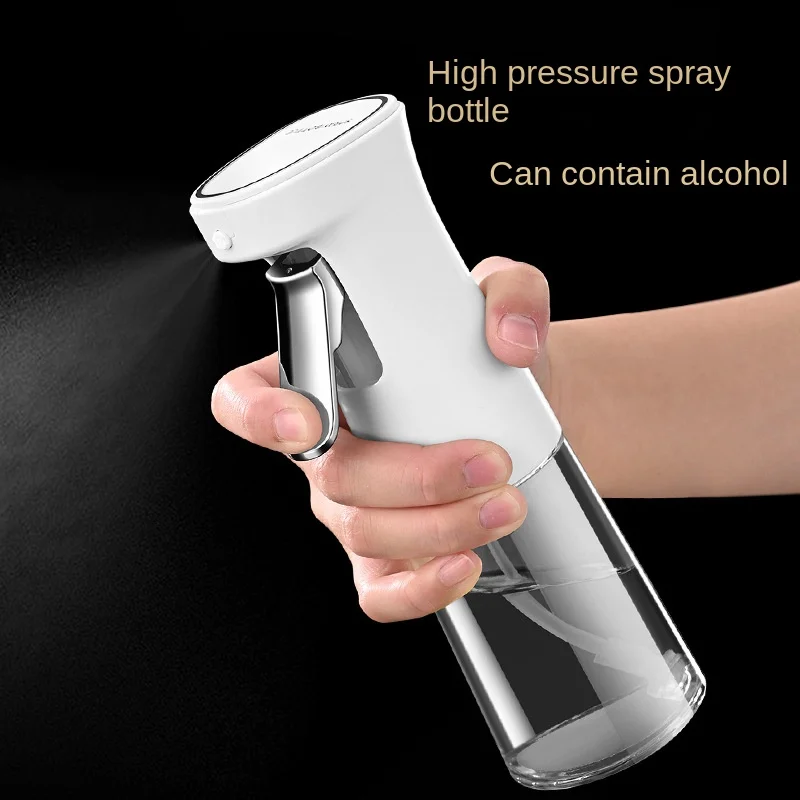 

Household alcohol atomization disinfection bottle kitchen glass soy sauce bottle press continuous spray