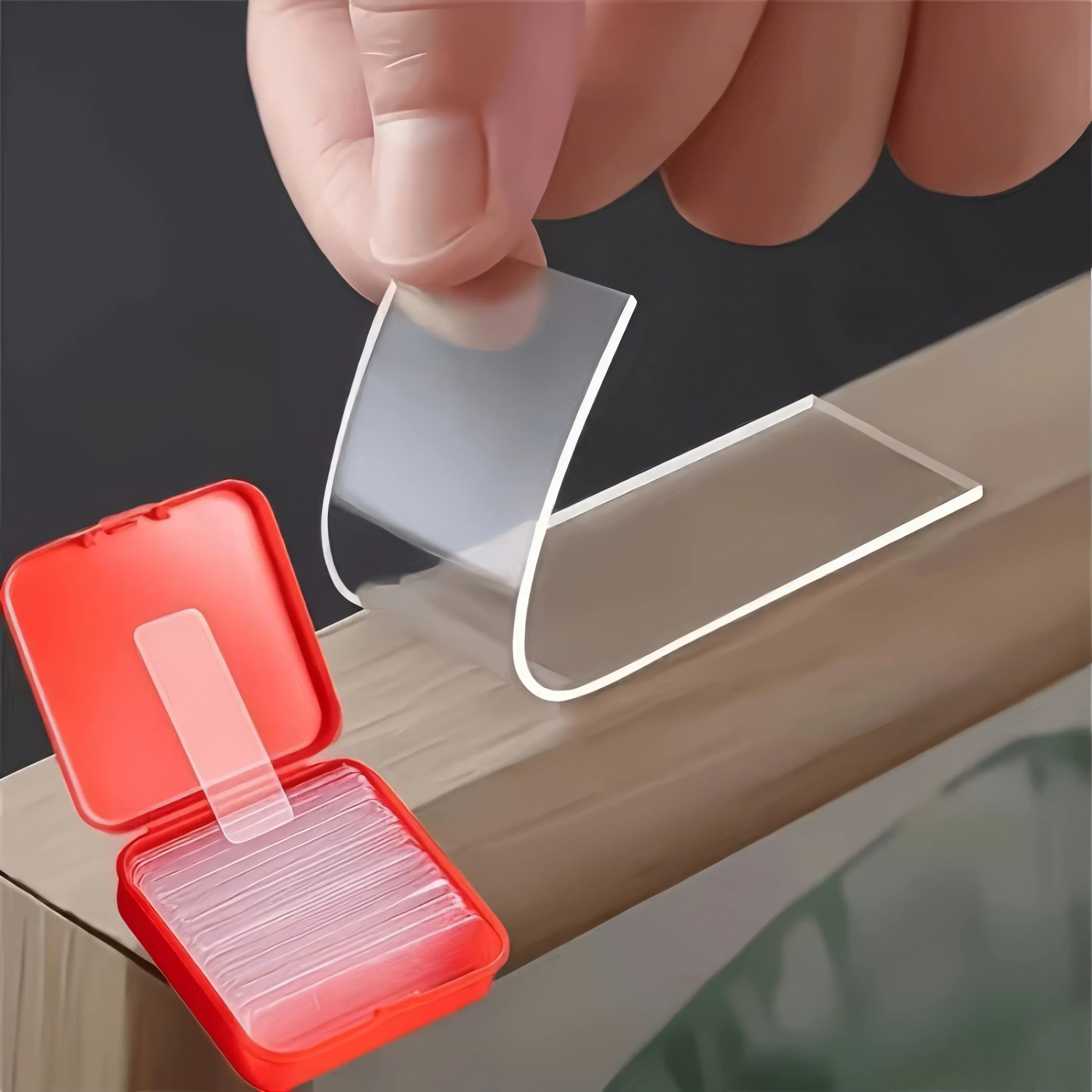 120/240/360 Pieces Double-sided Tape, Waterproof, Detachable, Reusable, Suitable for Home, Office, and Manual Use - Detail 1