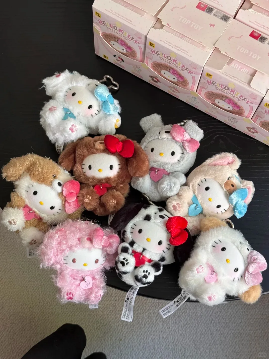 Authentische TOP TOY Hello Kitty Welpen-Party-Serie Blindbox Niedlicher Kitty-Taschenanhänger KT Mystery Box Kollektion Geburtstagsgeschenke – Detail 4