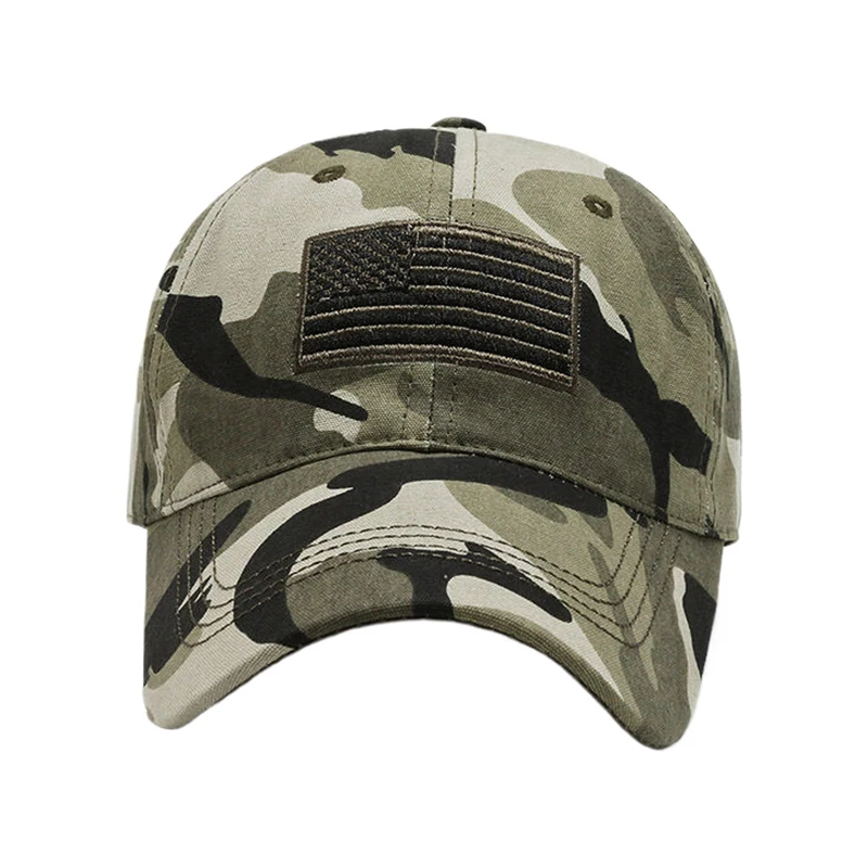 2024 New Designer Men\'s Military Tactical Baseball Cap Camouflage  Bone Black Green Hunting Hats For Men Casquette Homme