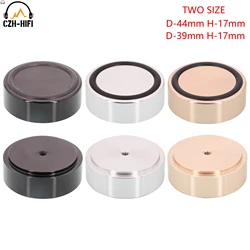 39mm 44mm Machined Solid Aluminum Isolation Stand Base Feet Pad Mat For Amplifier Speaker Turntable Radio DAC CD Player Subwoofe