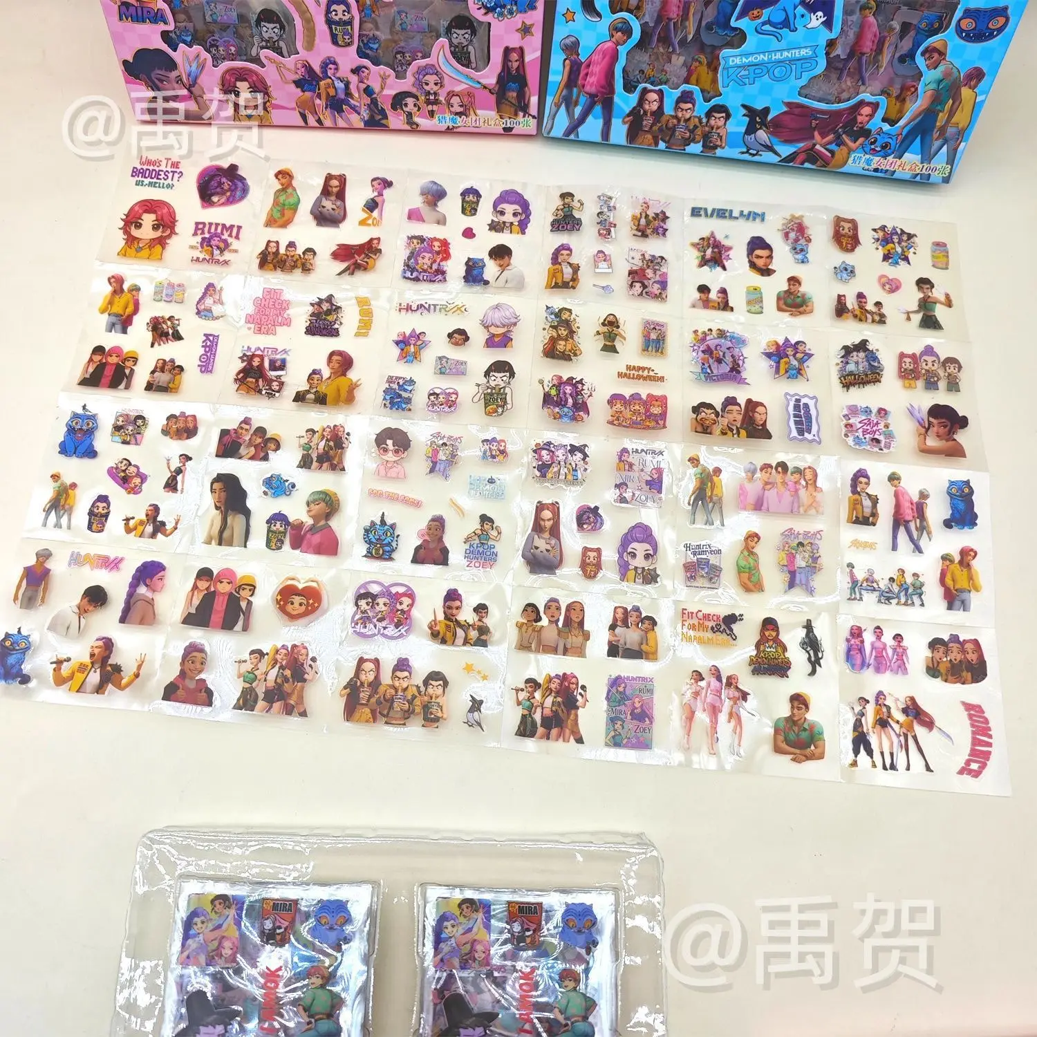 1-11 Stück K-POP Witch Hunters 100 Aufkleber-Geschenkset, handgefertigtes Notizbuch, exklusive dekorative Aufkleber, DIY-Abziehbilder, 2022, trendiges neues A