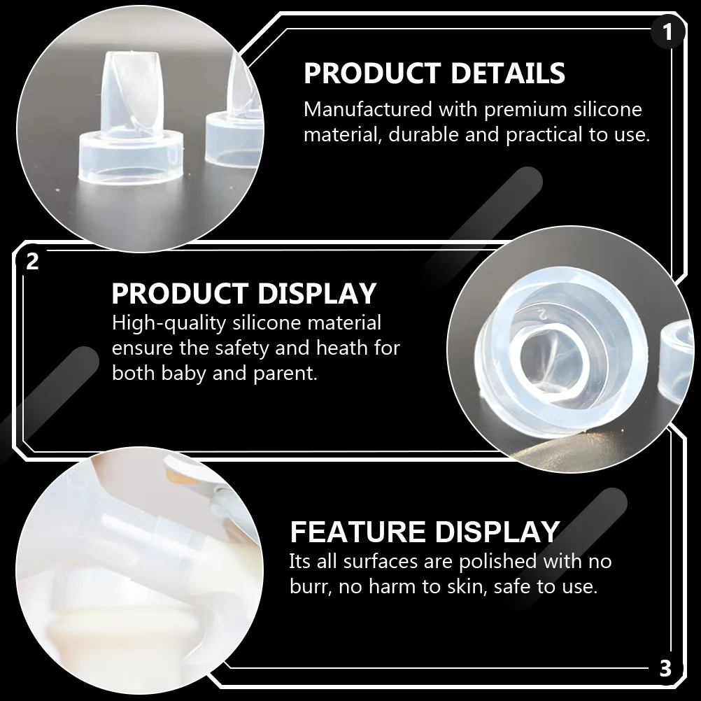 수동 펌프 밸브 유방 액세서리, 실리콘 부품, 여성용 교체 액세서리