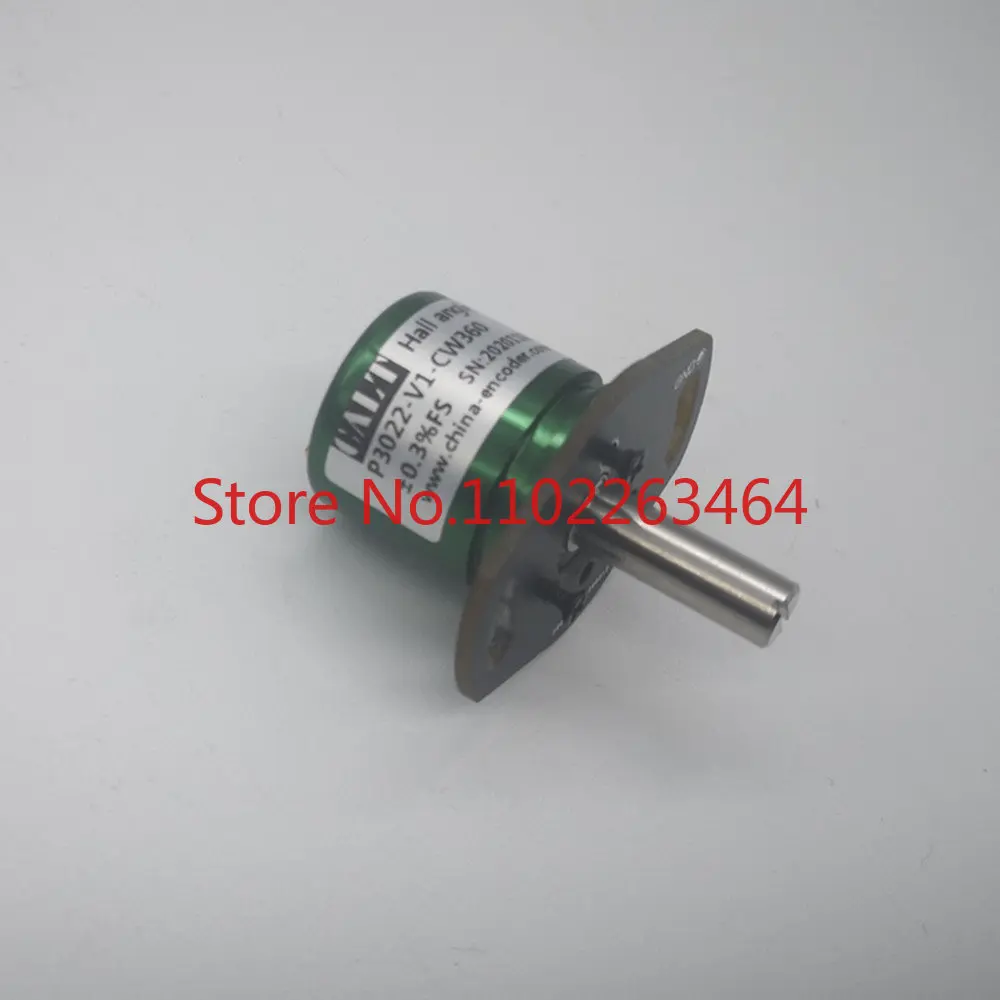 Hall effect non-contact analog angle position sensor potentiometer 5V 0-5V out 360 180 degree