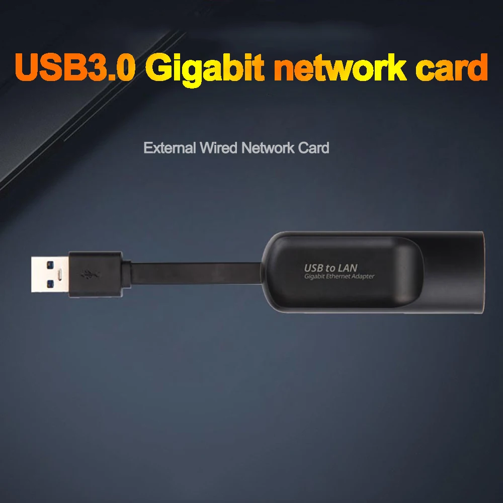 USB 3.0 to RJ45 Lan Ethernet Adapter USB Network Card For Xiaomi Mi Box 3 Windows10 PC USB HUB Gigabit Ethernet