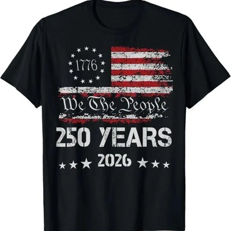

250Th America Us 250 Years We The People Birthday July 4Th T Shirt Hot Item