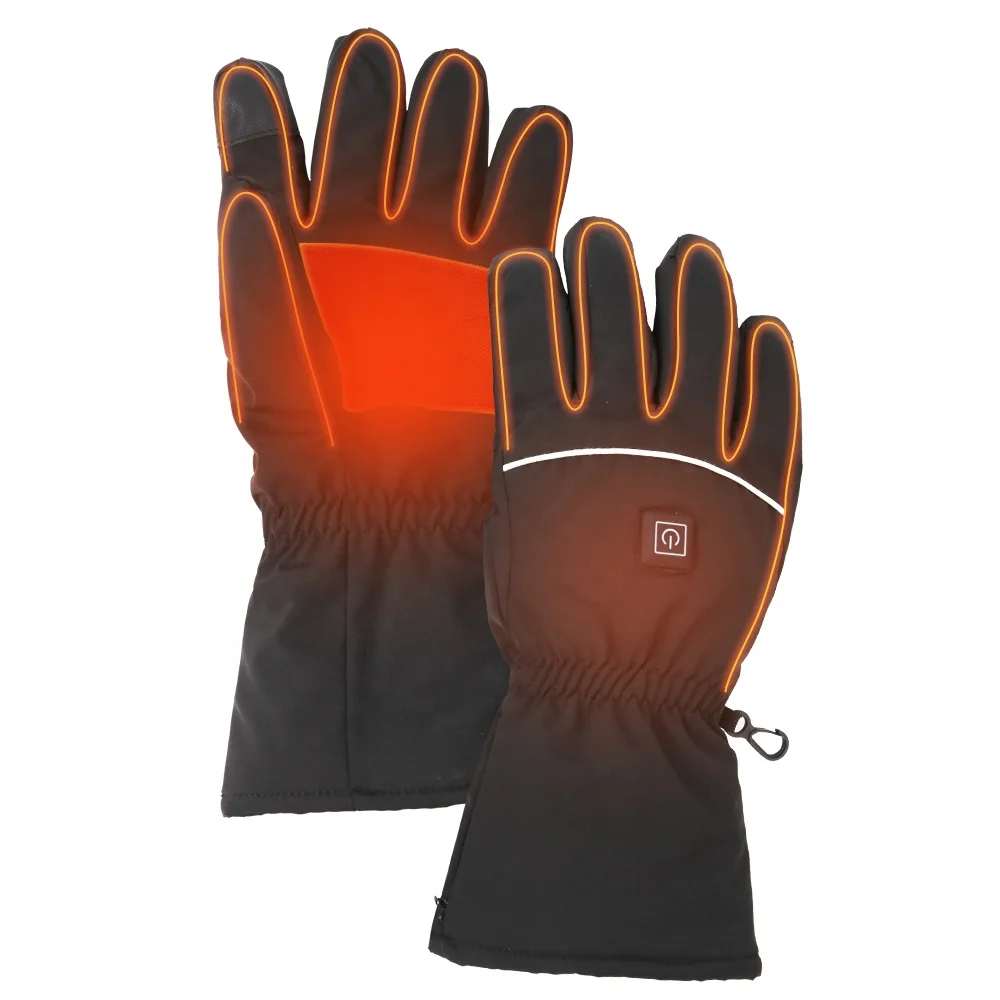 

2026Rechargeable Electric Heated Waterproof Gloves for Outdoor Winter Activities