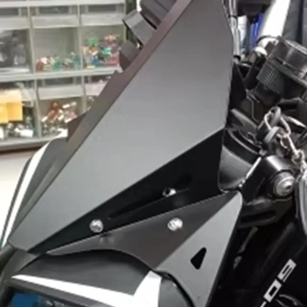 MT 09 fit FOR YAMAHA MT-09 MT09 2017 2018 2019 2020 Motorcycle Accessories Front Windshield Windscreen Airflow Wind Deflector