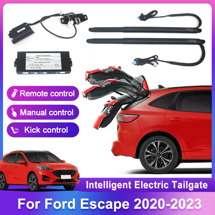 Car Electric Tailgate Modified Auto Tailgate Intelligent Power Operated Trunk Automatic Lifting Door For Ford Escape 2020-2023