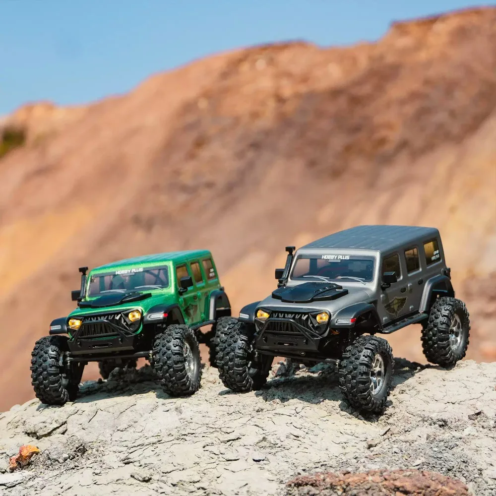 

Радиоуправляемый краулер HOBBY PLUS KRATOS V2 CR18P 1/18 - Металлическая электрическая машинка для скалолазания на радиоуправлении для взрослых и детей