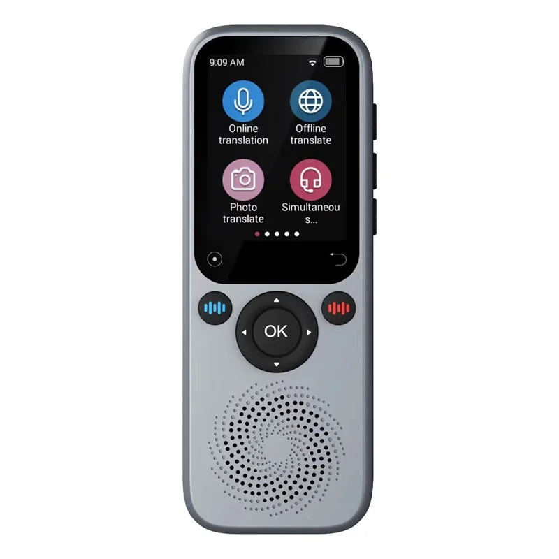 S20 AI Translator Device Supports 138 Languages Intelligent Translator ChatGPT Real-time Voice Recording Text Translate Machine