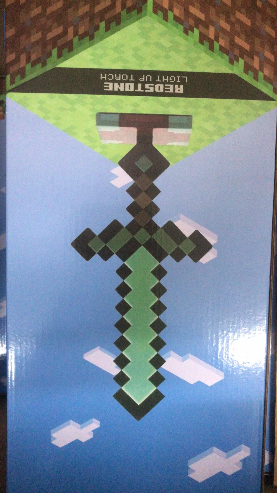 بكسل الفن Torch2025 العالم الجديد الماس السيف مضيئة مجوهرات اللون تغيير السيف SteamOre لعبة اكسسوارات هدية نموذج لمبة مكتب #1