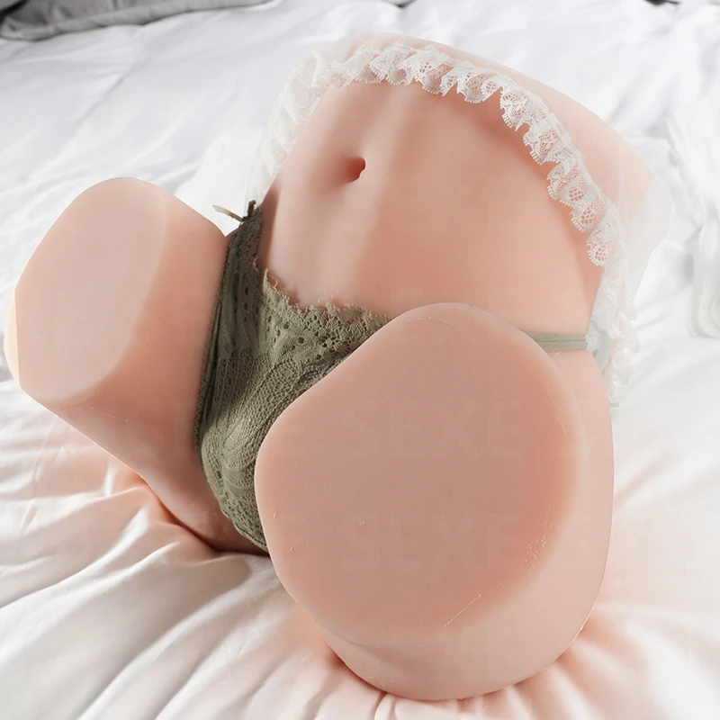 15Kg Silicone Sexy Big Ass 3D Sex Doll +18 Male Masturbator Realistic Vagina Anal Dual Channel Pocket Pussy Adult Sex Toy for Me