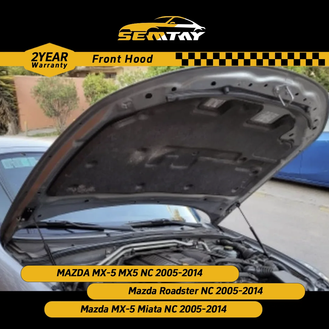 

Стойки капота SEMTAY для MAZDA MX-5 MX5 Miata/Roadster/NC 2005-2014, поддержка подъема капота, амортизаторы