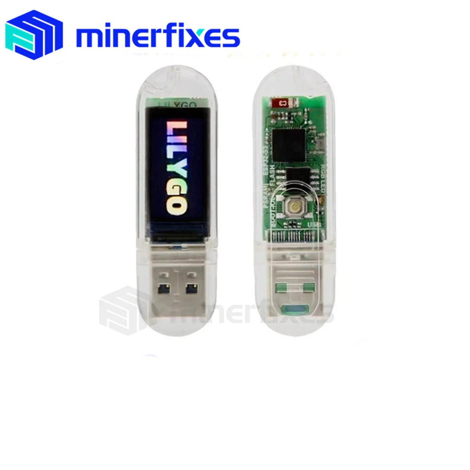 Btc solo miner New SOLO USB Lottery Machine BTC Nerdminer 2nd Gen Thumb USB Mini Lotto Machine